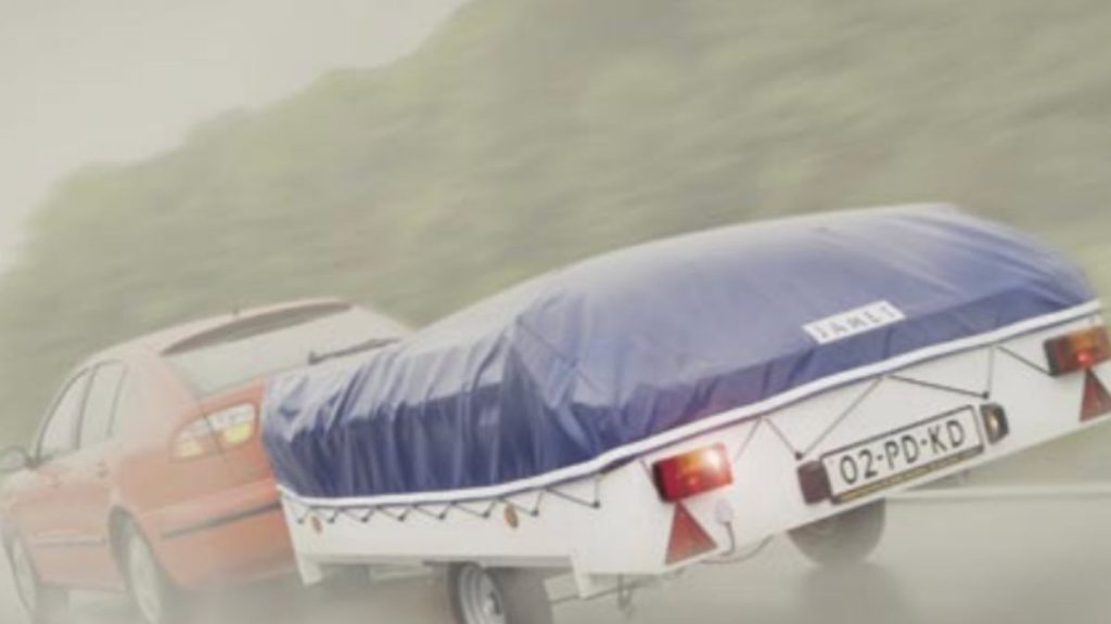 Mistachterlicht caravan aanhanger
