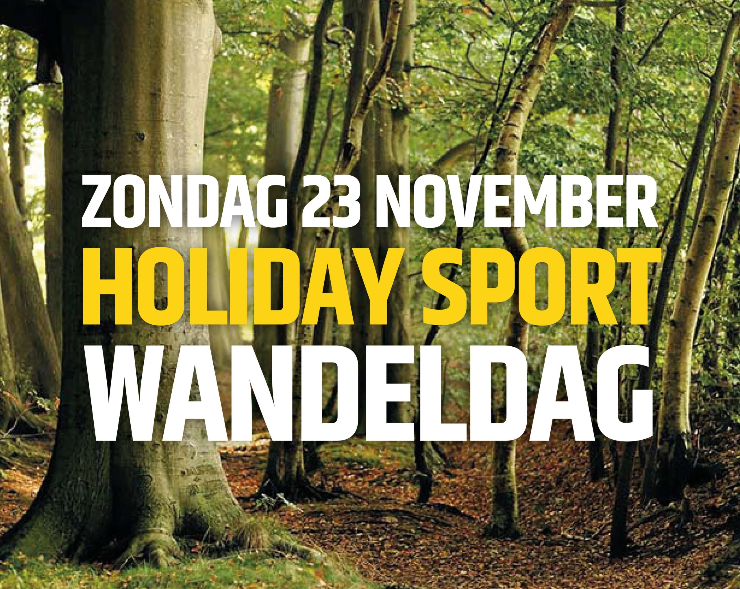 Holiday Sport Wandeldag